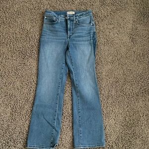 Madewell mode rise jeans never been worn before